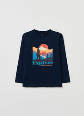 Ovs Long-Sleeved T-Shirt With Print